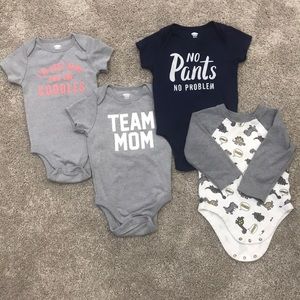 Lot of 4 Onesies